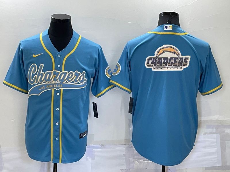Men's Los Angeles Chargers Powder Blue Jersey